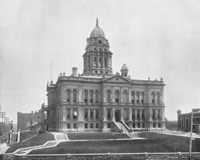 Court House, Omaha, Nebraska, USA, c1900. af Unbekannt