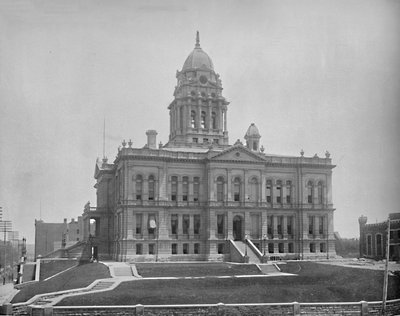 Court House, Omaha, Nebraska, c1897. af Unbekannt