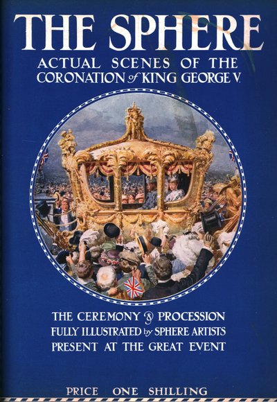 Cover of The Sphere, kroningsnummer, juni 1911. af Unbekannt