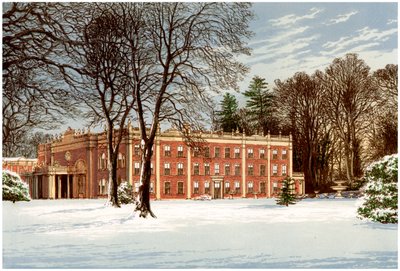 Cranbury Park, Hampshire, hjemsted for familien Chamberlayne, c1880 af Unbekannt