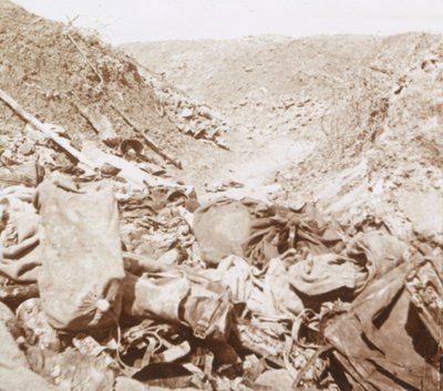 Craonne, Nordfrankrig, c1914-c1918 af Unbekannt