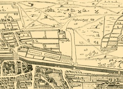 Cripplegate and Neighbourhood, c1872. af Unbekannt