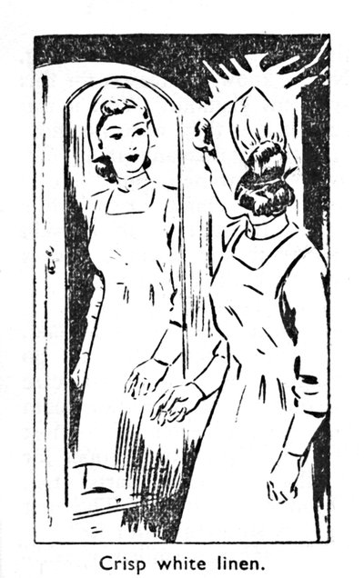 Skarpt hvidt linned, 1940 af Unbekannt