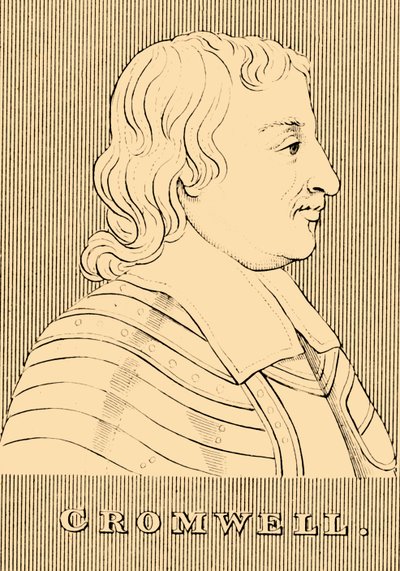 Cromwell, 1599-1658, 1830. af Unbekannt