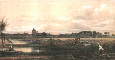 Crowland Abbey, c1833, c1900. af Unbekannt