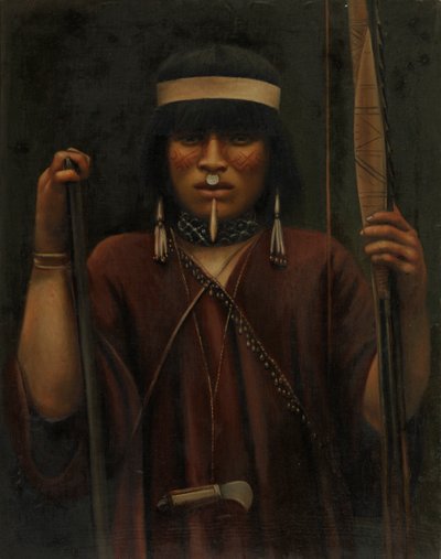 Cunivo indisk, ca. 1890-1892. af Unbekannt