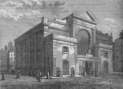 Curzon Chapel, Mayfair, Westminster, London, c1875 1878 af Unbekannt