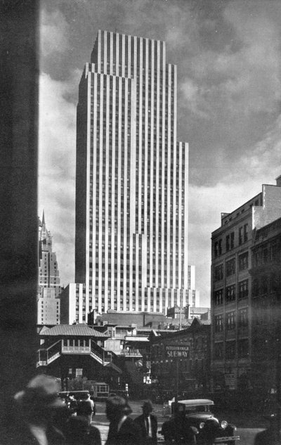 Daily News Building, New York City, 1933 af Unbekannt