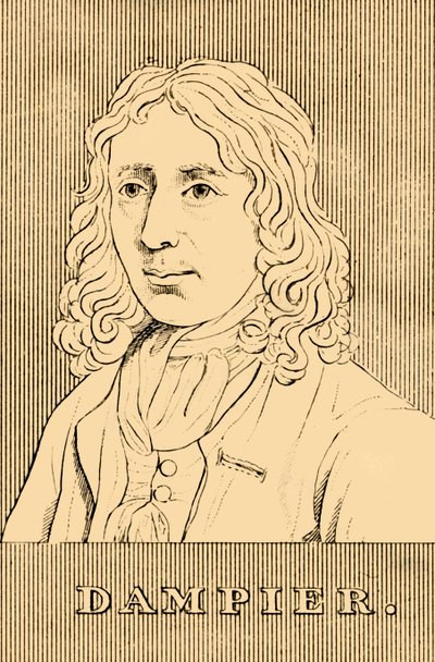 Dampier, 1651-1715, 1830. af Unbekannt