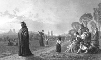 Dante, 1800-tallet af Unbekannt