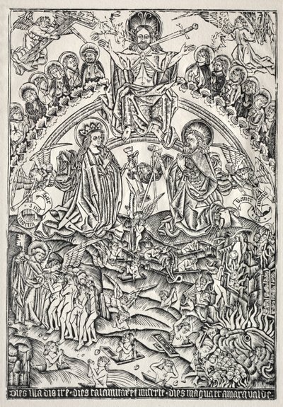 Den sidste dom, ca. 1490. af Unbekannt