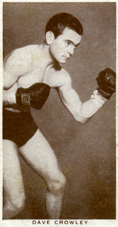 Dave Crowley, britisk bokser, 1938 af Unbekannt