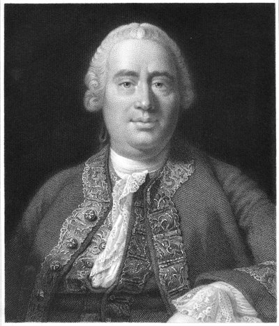 David Hume, skotsk filosof, historiker og økonom, 1837 af Unbekannt