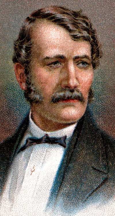 David Livingstone, skotsk missionær og afrikansk opdagelsesrejsende fra det 19. århundrede, c1915 af Unbekannt
