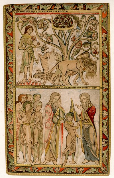 David og Samuel, 1121-1161 af Unbekannt