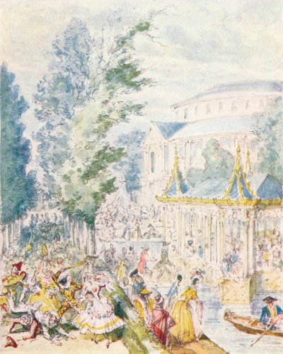 Dagsmaskerade i Ranelagh Gardens, 1842, 1903. af Unbekannt
