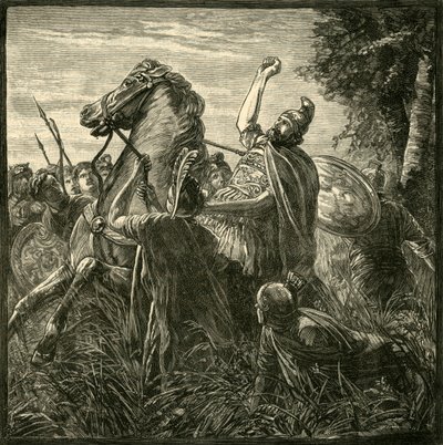 Crassus død, 1890. af Unbekannt
