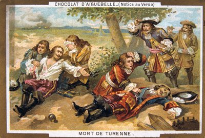 Marshall Turennes død, 1675, 1800-tallet af Unbekannt