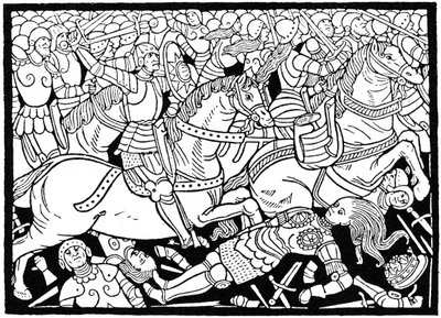 Penthesileas død, 1484 1964. af Unbekannt