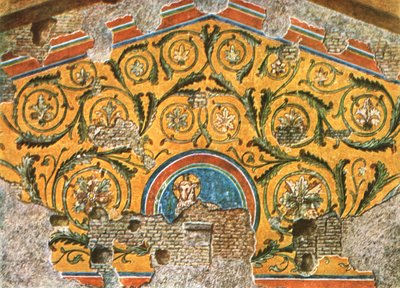 Udsmykning i kirken Santa Maria Maggiore, Rom, Italien, 1928. af Unbekannt