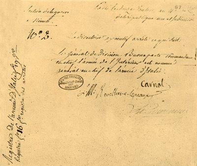 Eksekutivdirektoratets dekret af 2. marts 1796, 1921. af Unbekannt