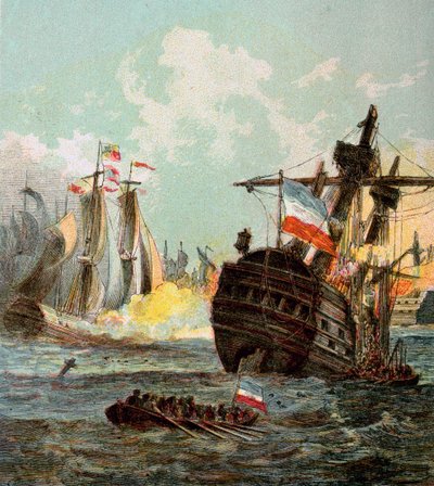 Nederlag for den hollandske flåde, 1666 c1850