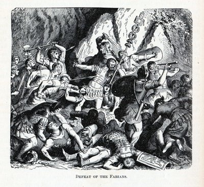 Fabianernes Nederlag, 1882 af Unbekannt