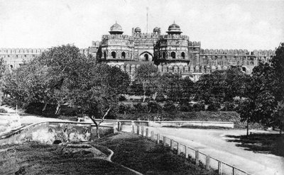 Delhi Gate, Fort Agra, 20. århundrede af Unbekannt