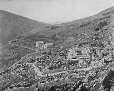 Delphi - Korinthbugten i det fjerne, 1913 af Unbekannt