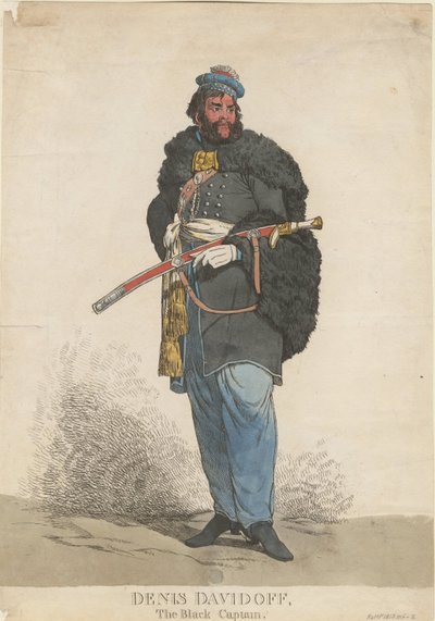 Denis Davydov 1784-1839, 1813 af Unbekannt
