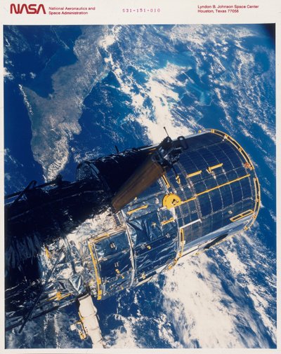 Indsættelse af Hubble-rumteleskopet, 1990 af Unbekannt