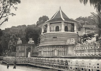 Templet for Buddhas Hellige Tand i Kandy, 1926. af Unbekannt