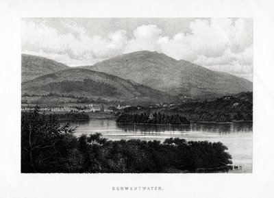 Derwentwater, Lake District, Cumbria, 1896 af Unbekannt