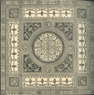 Design til et loft, c1860