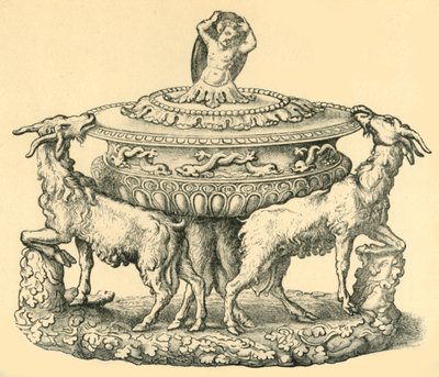 Design til en terrin eller saltkælder, midten af det 16. århundrede, 1881. af Unbekannt
