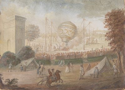 Design til toppen og fire sider af en snusdåse med scener, der viser opstigningen..., ca. 1784-89. af Unbekannt
