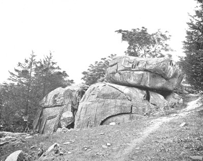 Devils Den, Gettysburg, Pennsylvania, USA, c1900. af Unbekannt