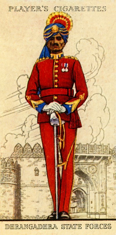 Dhrangadhra statsstyrker, 1936. af Unbekannt