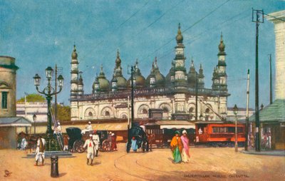 Dhurmtollah Musjid, Calcutta, c1902. af Unbekannt