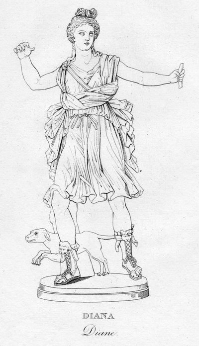 Diana Diane, c1850 af Unbekannt