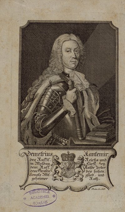 Dimitrie Cantemir 1673-1723, 1771 af Unbekannt