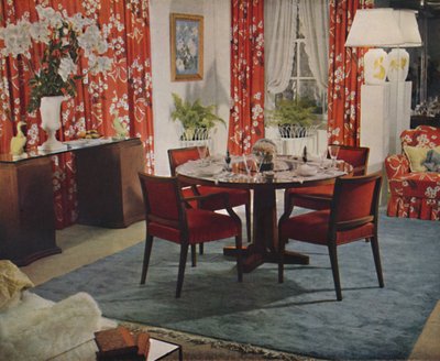 Spisestue designet af Hayes Marshall, 1939 af Unbekannt
