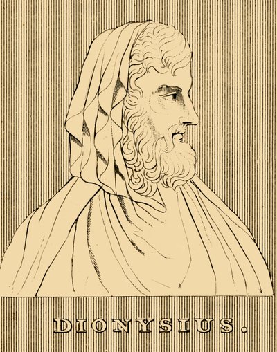 Dionysius, c432-367 f.Kr., 1830. af Unbekannt