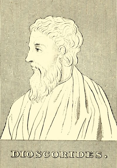 Dioscorides, c40-90 e.Kr., 1830 af Unbekannt