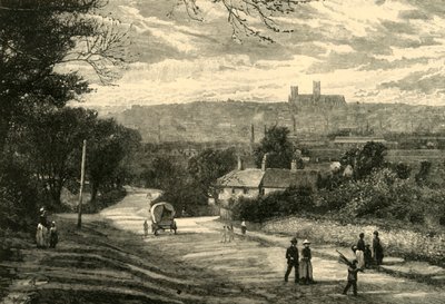 Fjernsyn over Lincoln, 1898. af Unbekannt