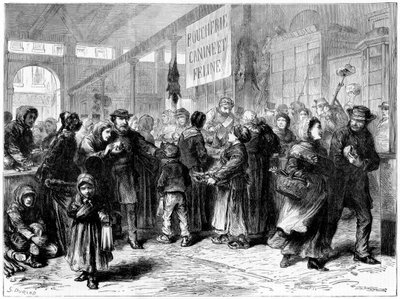 Hunde- og kattekødsslagter i Paris, fransk-preussisk krig, 1871 af Unbekannt