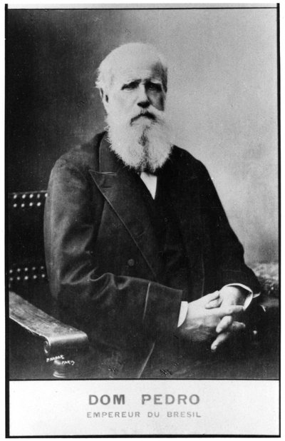 Dom Pedro, kejser af Brasilien, slutningen af det 19. århundrede af Unbekannt