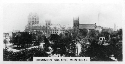 Dominion Square, Montreal, Canada, c1920