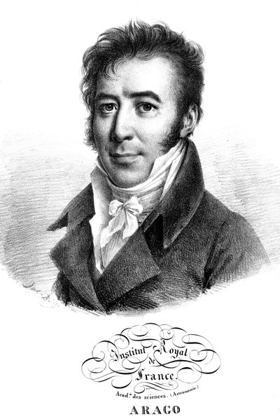 Dominique Francois Jean Arago 1786-1853, fransk astronom, fysiker og politiker af Unbekannt
