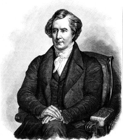 Dominique Francois Jean Arago 1786-1853, fransk astronom, fysiker og politiker af Unbekannt